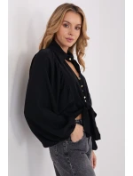 Košeľa s dlhým rukávom model 223170 Taliansko Moda