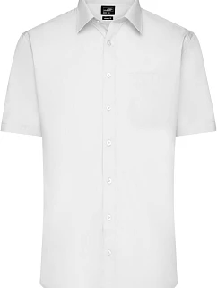 JN 680 Popelínová košile s krátkým rukávem model 22537721 white - Daiber