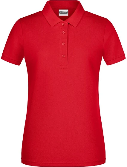 Daiber 8009 Dámske polo tričko z bio bavlny 02.8009 červené Daiber 8009 Dámske polo tričko z bio bavlny 02.8009 červené