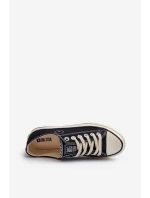 Nízké Dámské Tenisky Big Star model 21654809 Černé - Big Star Shoes Nízké Dámské Tenisky Big Star model 21654809 Černé - Big Star Shoes