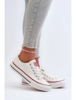 Nízké dámské tenisky Big Star model 21654837 Bílé - Big Star Shoes Nízké dámské tenisky Big Star model 21654837 Bílé - Big Star Shoes