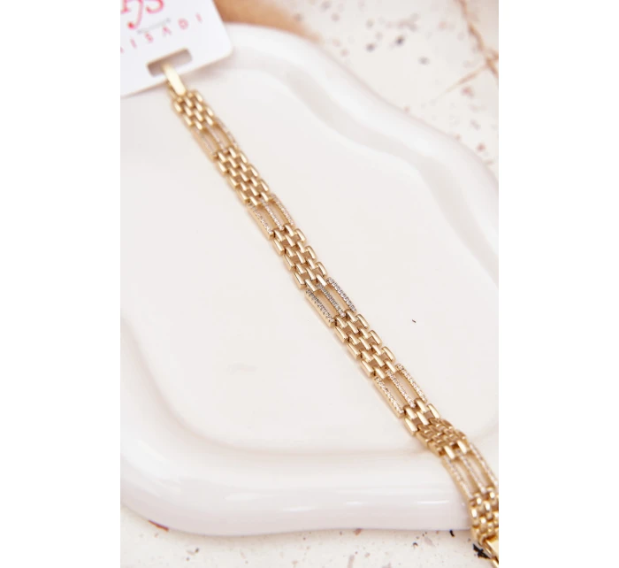 Dámský náramek ze chirurgické oceli s model 21776907 zlatý - Boto Dámský náramek ze chirurgické oceli s model 21776907 zlatý - Boto