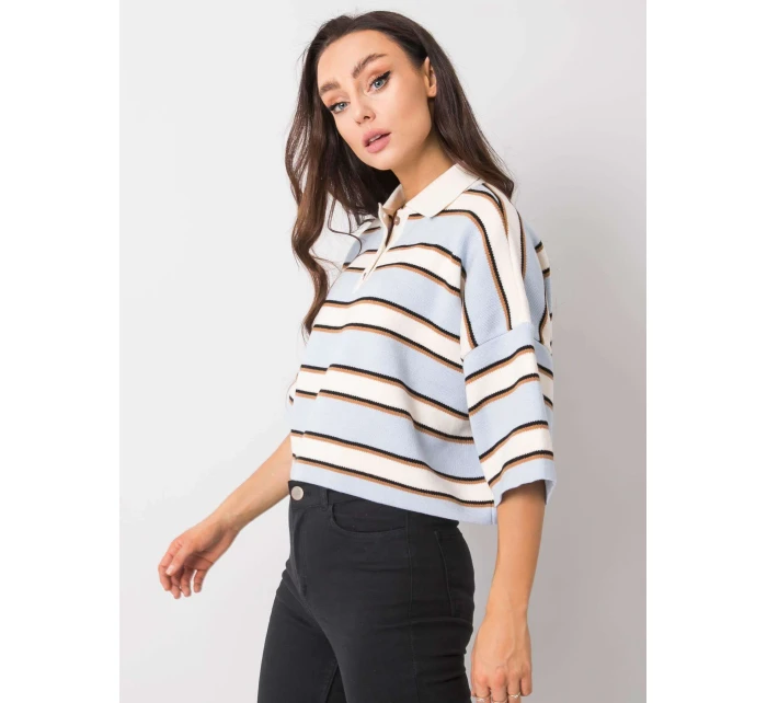 Blúzka 269 BZ 15501.94P biela a modrá