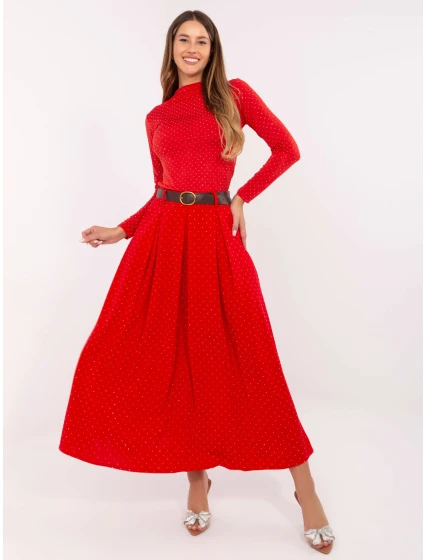 Spódnica DHJ SD  czerwony model 21441117 - FPrice