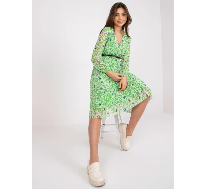 Šaty DHJ SK 10536A 1.80 svetlo zelená