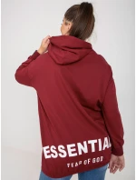 Mikina RV BL model 17821442 bordó - FPrice Mikina RV BL model 17821442 bordó - FPrice