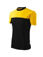 Tričko Colormix unisex žlté