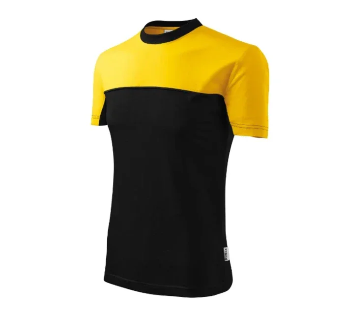 Tričko Colormix unisex žlté