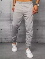 Pánské světle šedé teplákové kalhoty Dstreet model 21963055 - FashionStreet Pánské světle šedé teplákové kalhoty Dstreet model 21963055 - FashionStreet