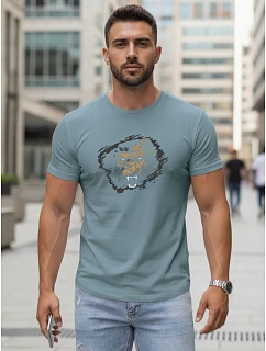 Pánske tričko s potlačou FashionStreet NX5085R