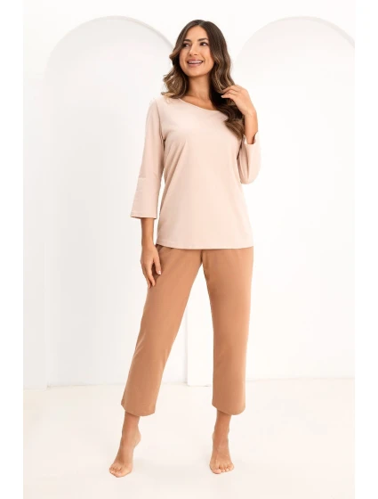 Pyžamo model 21959558 3/4 2XL3XL W26 dámské - Regina Pyžamo model 21959558 3/4 2XL3XL W26 dámské - Regina