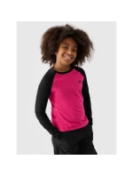 Dívčí hladký rukáv s dlouhým rukávem Junior model 21431681 - 4F Dívčí hladký rukáv s dlouhým rukávem Junior model 21431681 - 4F