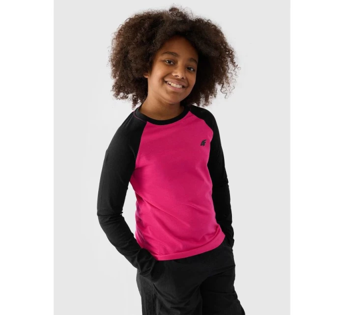 Dívčí hladký rukáv s dlouhým rukávem Junior model 21431681 - 4F Dívčí hladký rukáv s dlouhým rukávem Junior model 21431681 - 4F