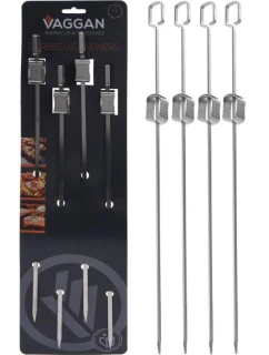 ŠPÍZY 4KS DĹŽKA 40,5CM NEREZOVÁ OCEĽ