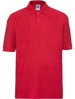 Dětské piqué polo 10. bright red model 22473550 - Russell Athletic