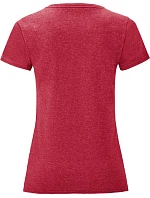 LadyFit Iconic 150 T Dámské tričko model 22429476 heather red - Fruit of the Loom LadyFit Iconic 150 T Dámské tričko model 22429476 heather red - Fruit of the Loom