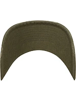 Flexfit 6245CM 6-panelová bavlnená keprová čiapka 55.6245 khaki Flexfit 6245CM 6-panelová bavlnená keprová čiapka 55.6245 khaki