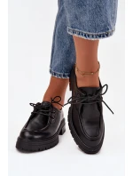 Dámské polobotky z eko kůže černé model 21747692 - Boto Dámské polobotky z eko kůže černé model 21747692 - Boto