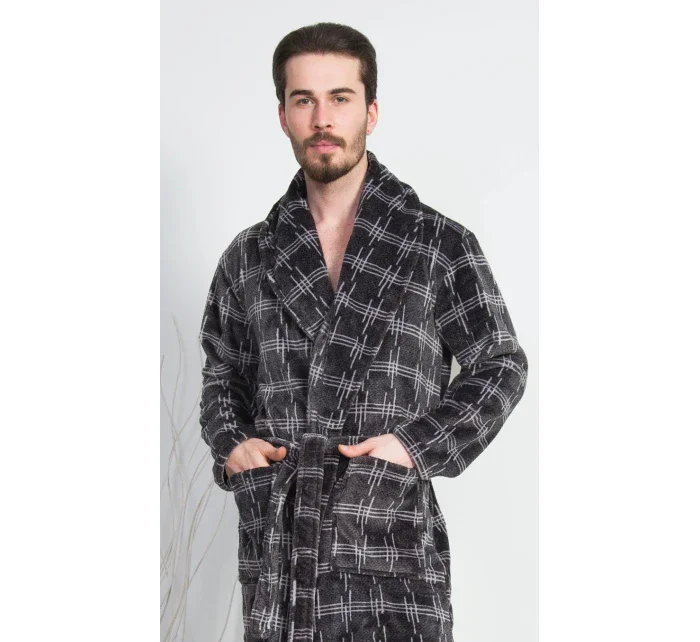 Pánsky župan so šálovým golierom Adam - vestis