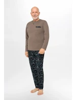 Pánske pyžamo Martel 412 Marcel II dł/r M-2XL