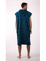 Pánské model 22121387 pončo Tampa s kapucí petrolejová - Vestis