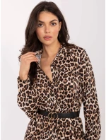 Sukienka IT SK  czarno beżowy model 21462846 - FPrice