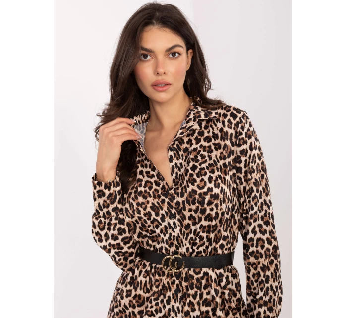 Sukienka IT SK  czarno beżowy model 21462846 - FPrice