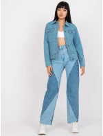 Dámska bunda RO KR CKT svetlo modrá