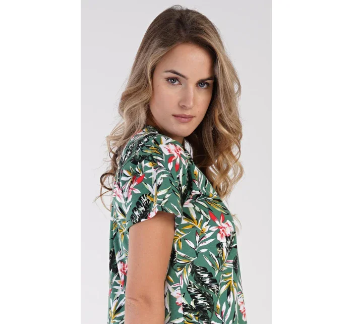 Dámska nočná košeľa s krátkym rukávom Michaela Dámska nočná košeľa s krátkym rukávom Michaela