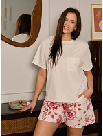 Pyžamo Mefemi Elara s krátkymi rukávmi PI82 S–2XL