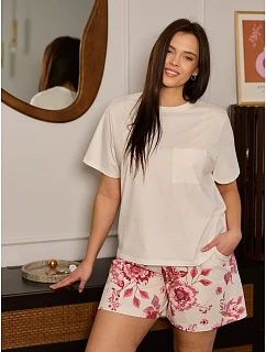 Pyžamo Mefemi Elara s krátkymi rukávmi PI82 S–2XL