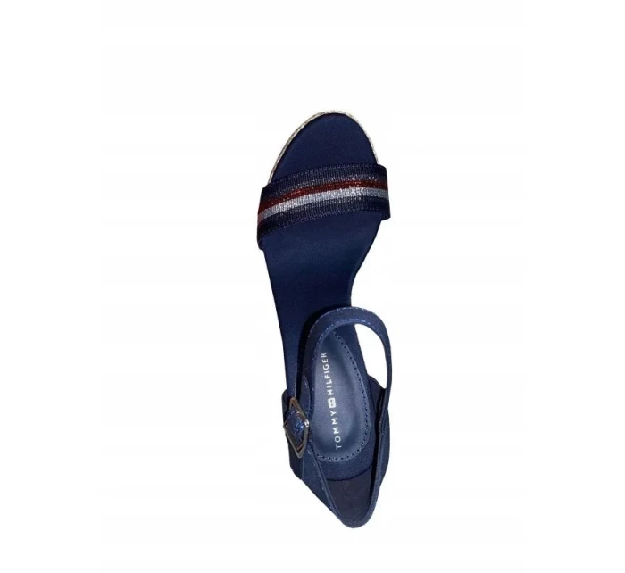Sandále Tommy Hilfiger Grosgrain High Wedge Sandal W FW0FW05254