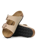 Birkenstock ARIZONA FLOWER BUCKLE KIDS 1030439 SANDCASTLE žabky (štandardná šírka)