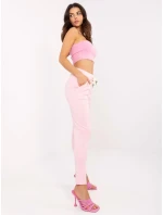 Nohavice DHJ SP 9283.83P svetloružové Nohavice DHJ SP 9283.83P svetloružové