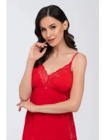 Dámska košeľa Monica červená - Babella Dámska košeľa Monica červená - Babella
