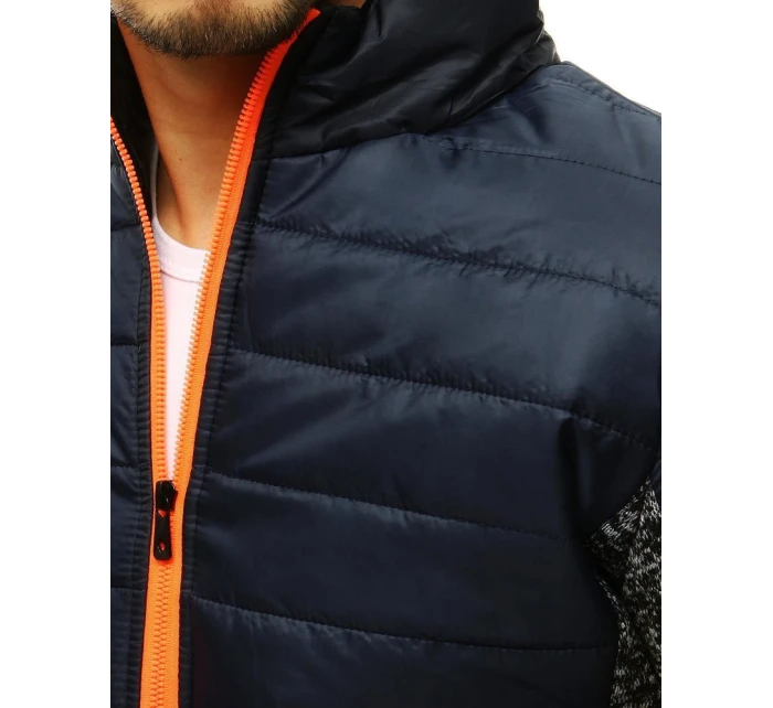 FashionStreet pánska tmavomodrá prechodná bunda TX3783z