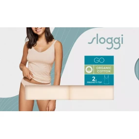 Dámske tielko Sloggi GO Shirt 01 C2P púdrové