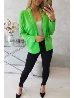 Svetlo zelené sako s chlopňami