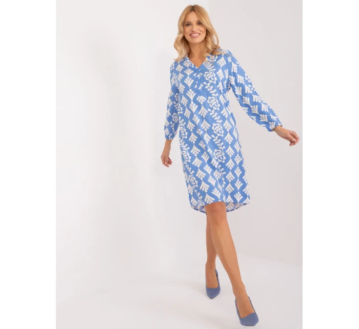 Šaty D73771M30427A svetlomodré Šaty D73771M30427A svetlomodré