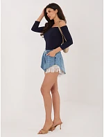 HM SN šortky MC1125.74 tmavě modré