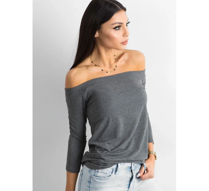 Blúzka RV BZ 4692.99 tmavo šedá Blúzka RV BZ 4692.99 tmavo šedá