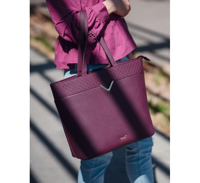 Dámská kabelka model 21808055 Big Wine - Vuch