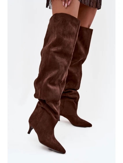 Topánky na podpätku model 219135 Krok vo veľkom štýle