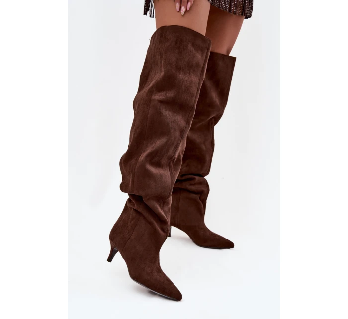 Topánky na podpätku model 219135 Krok vo veľkom štýle