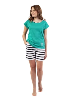 Dámske pyžamo 697 zelené - REGINA