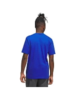 Pánske tričko adidas Varsity Crest blue JN2515