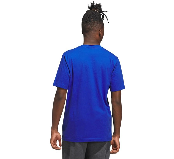 Pánske tričko adidas Varsity Crest blue JN2515