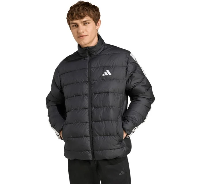 Pánská bunda Essentials 3Stripes černá model 21811594 pánské - ADIDAS Pánská bunda Essentials 3Stripes černá model 21811594 pánské - ADIDAS
