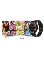 VELTORI VT140-1 Smartwatch Čierny silikónový remienok VELTORI VT140-1 Smartwatch Čierny silikónový remienok