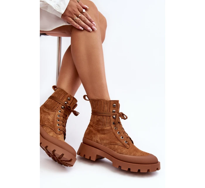 Dámské Botky S  Camel model 21640480 - Boto